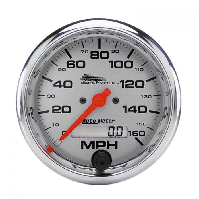Autometer ATM1935X ProCycle 33/4" Electric Speedometer (0160 MPH)