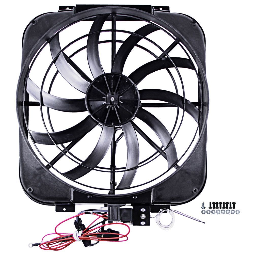 1964 1966 Mustang Premium Electric Fan and Shroud