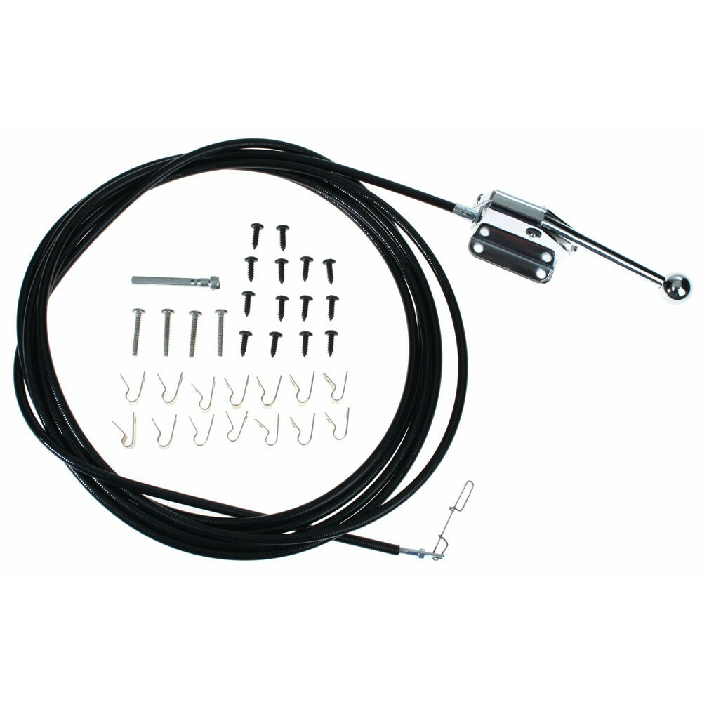 Scott Drake C4AZ62432A00A 1964 1966 Mustang Remote Trunk Release Kit