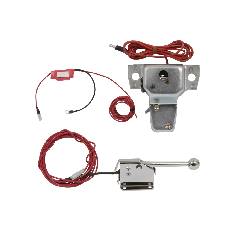 Scott Drake C5AZ6243200EL 1964 1966 Mustang Electric Trunk Release Kit