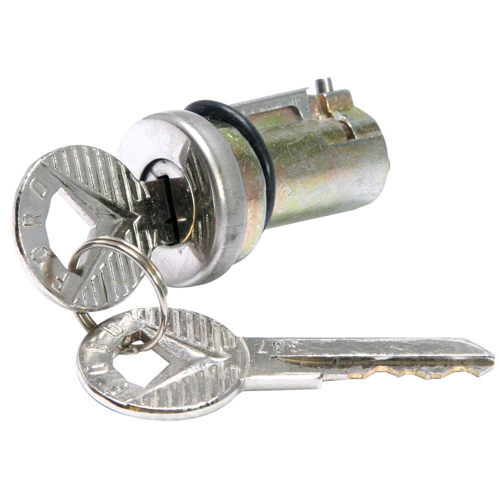 Scott Drake C5OZ6243505B 1964 1966 Mustang Trunk Lock Cylinder and