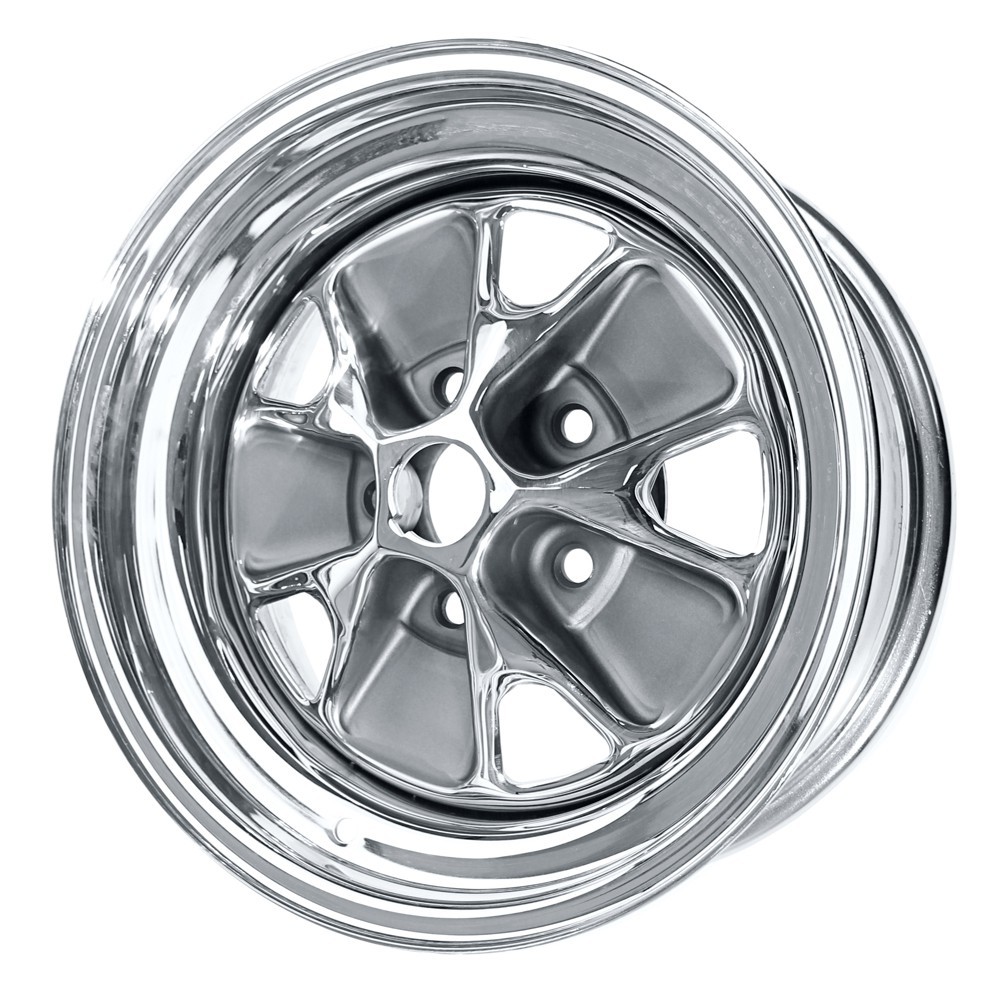 Scott Drake C5ZZ 1007 CR 1964 1967 Mustang Styled Steel Wheel 15x7 