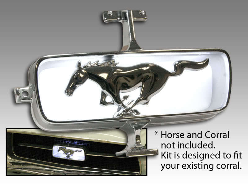 1967 Mustang Grille Corral LED Light Kit