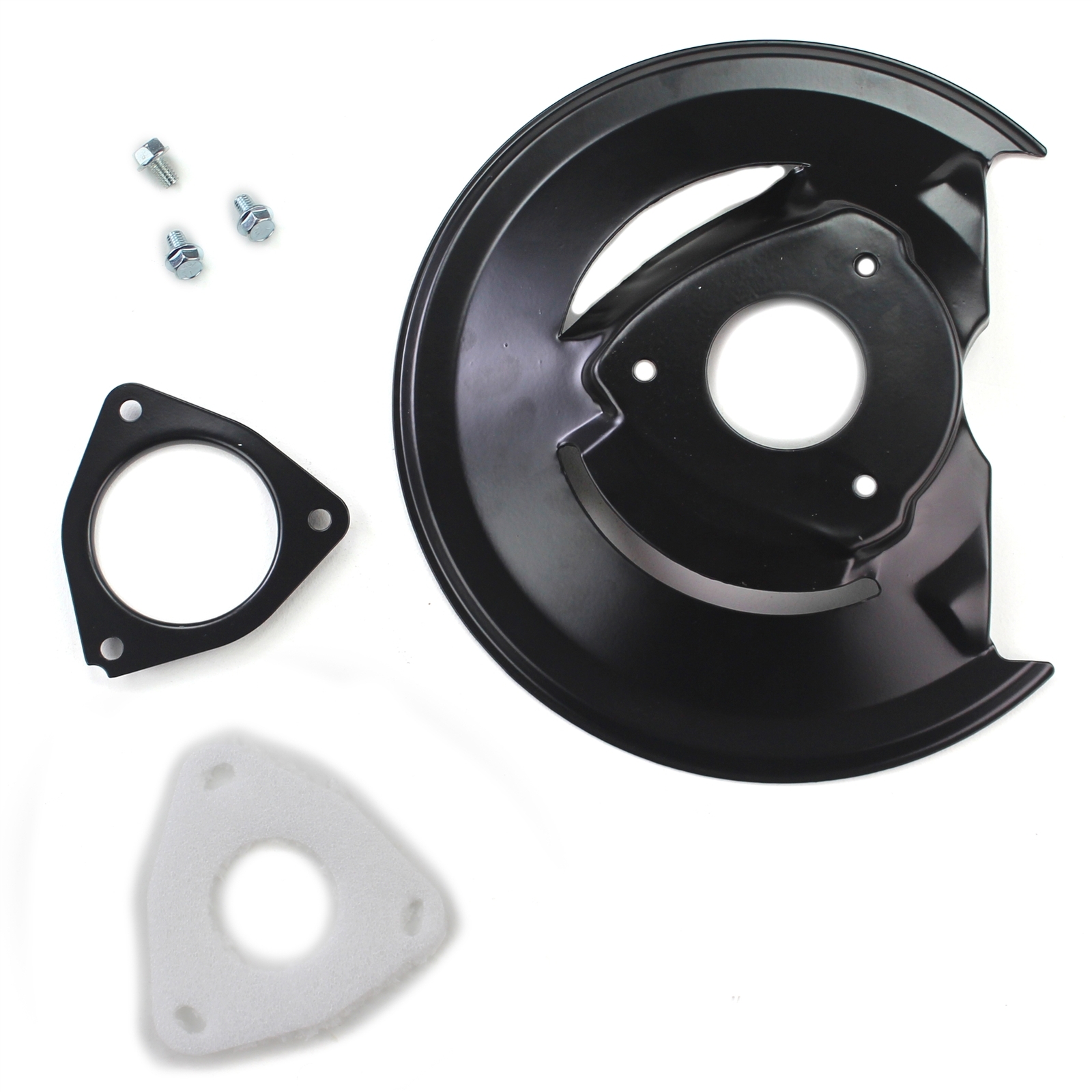1968 1973 Mustang Disc Brake Dust Shields Kit Inc Gaskets etc