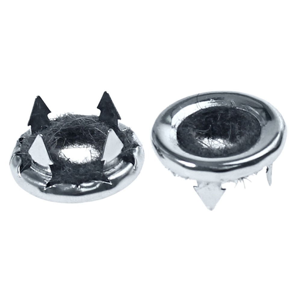 1964 1973 Mustang Door Lock Grommets Stainless (Pair)