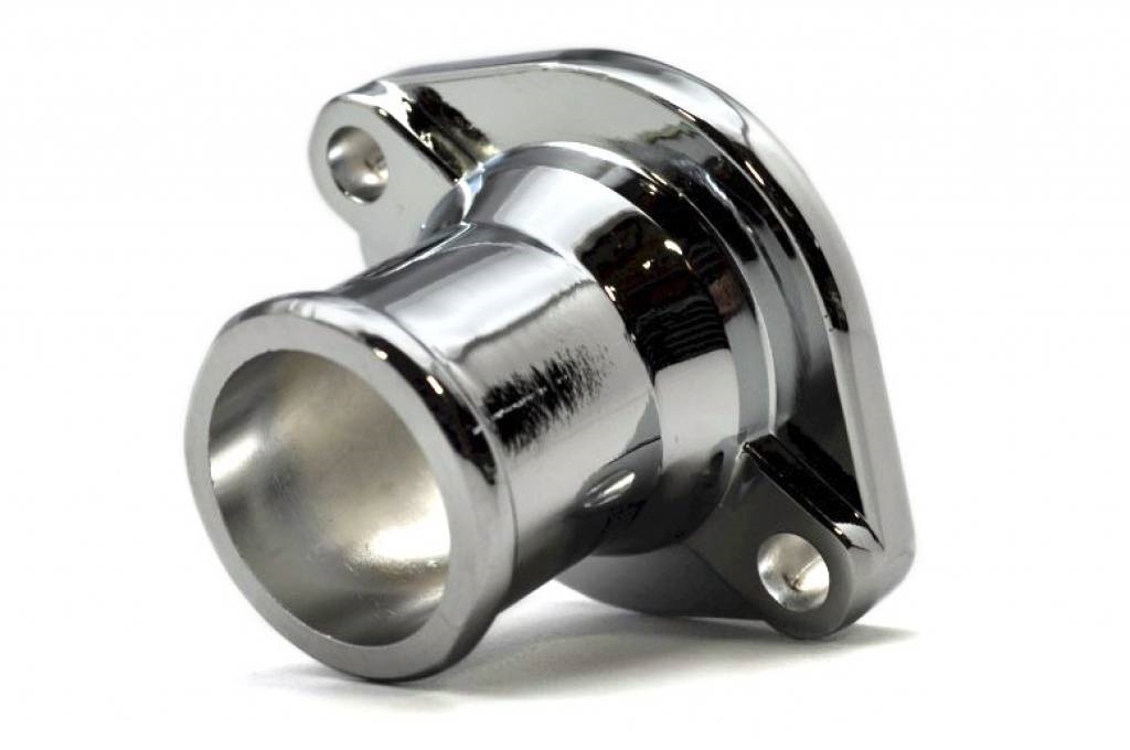 Scott Drake D0ZZ8592C 1970 1973 Mustang Chrome Intake Water Neck