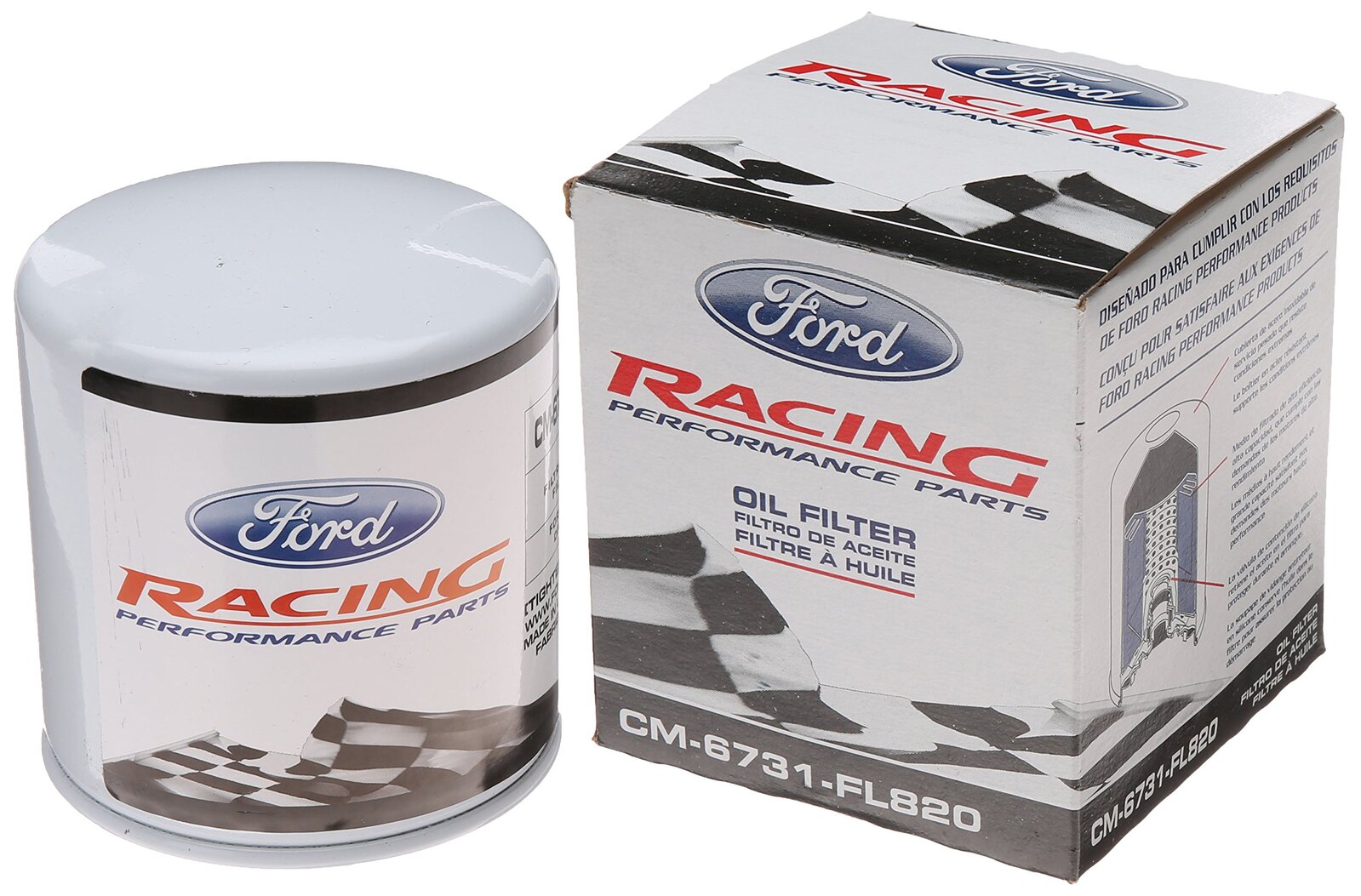 Ford Racing Oil Motorcraft FL-1HP Motorcraft Racing Oil Filter High Performance