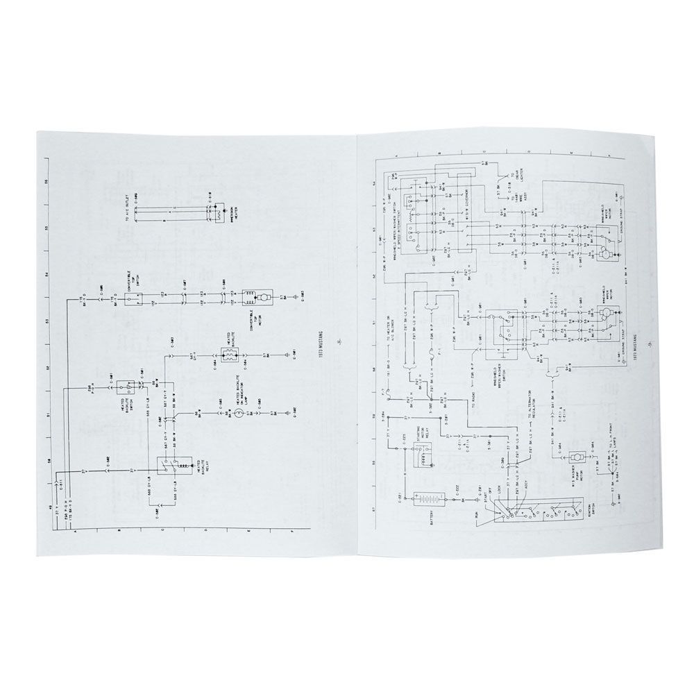 1973 Mustang Wiring Diagram Manual