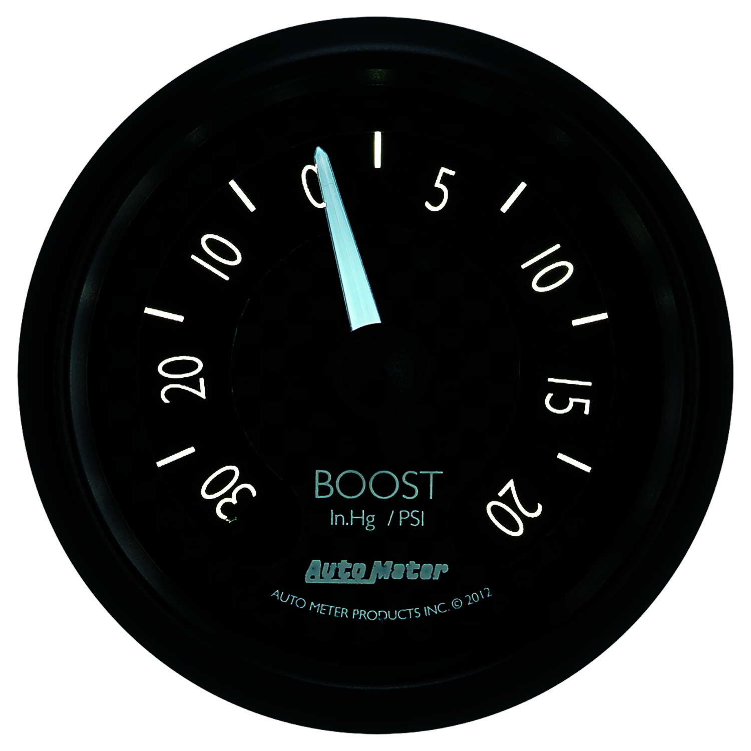Autometer ATM8001 GT 21/16" Mechanical Boost/Vacuum Gauge (30 In Hg/20