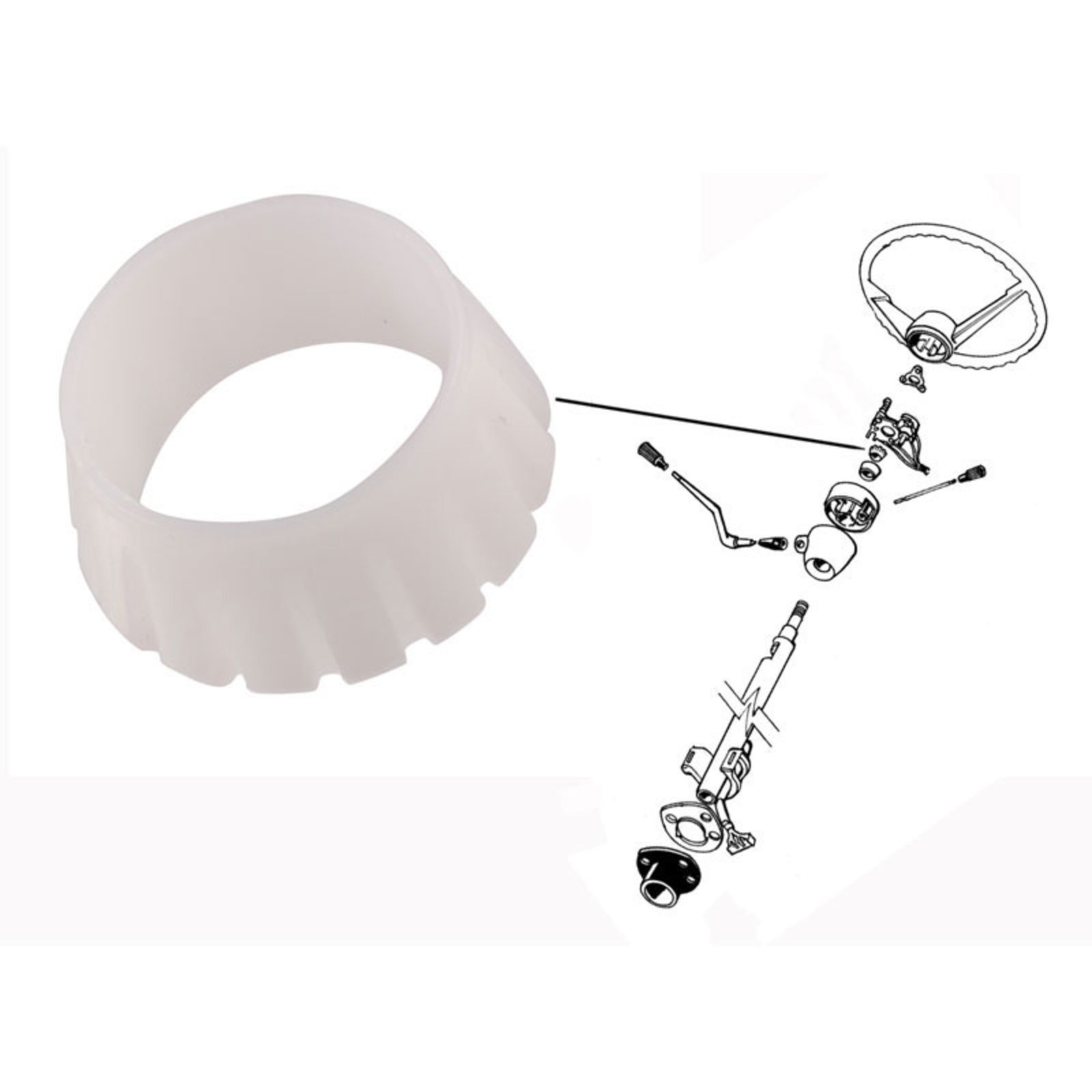 Remove Steering Column From 67 Mustang