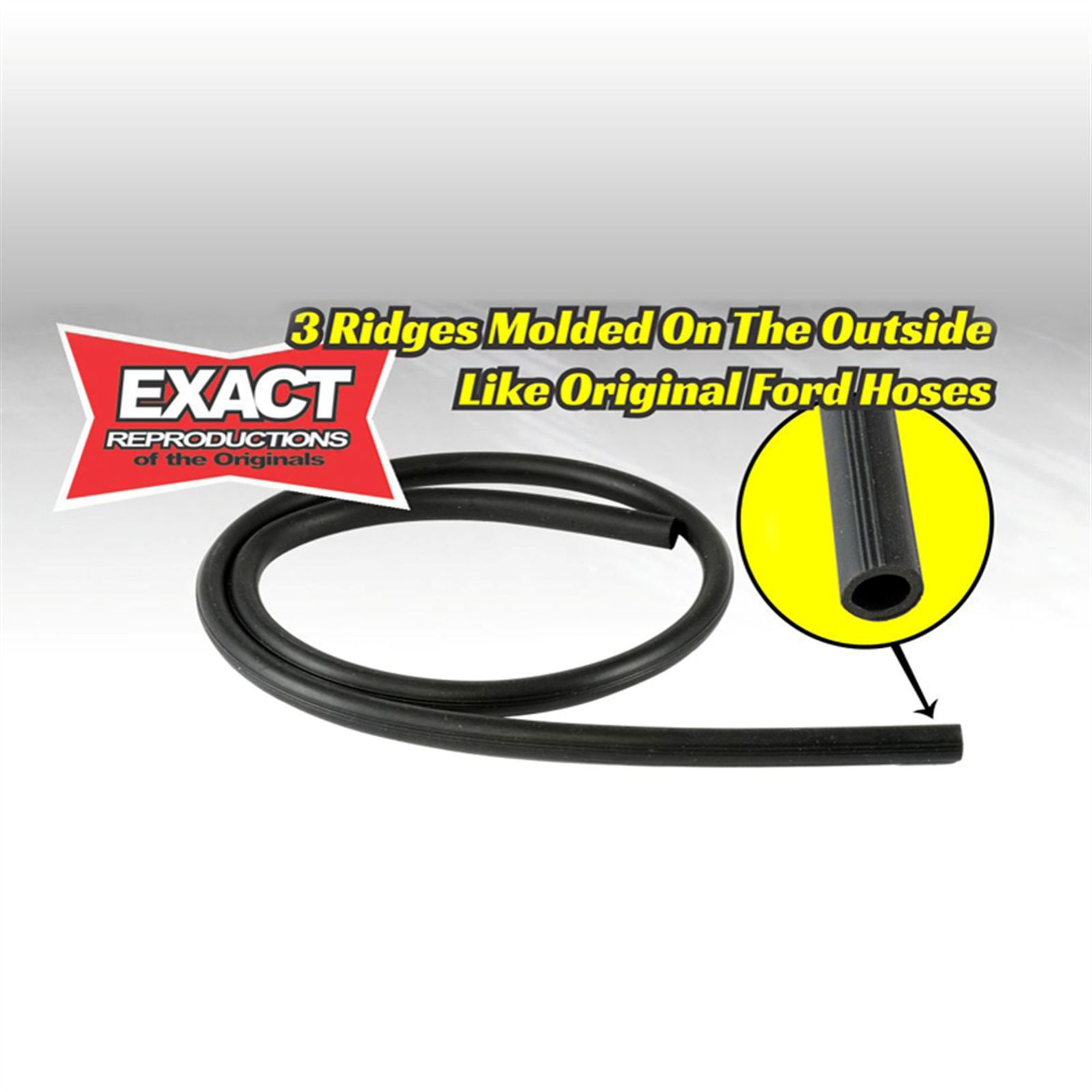 1964-1973 Ford Mustang /& 1966-77 Bronco Radiator Overflow Hose