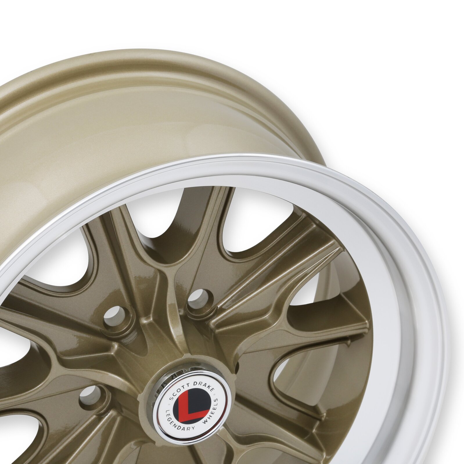 Legendary Wheels LW9070754F 17 x 7 Legendary HB45 Alloy Wheel 5 on 4.5