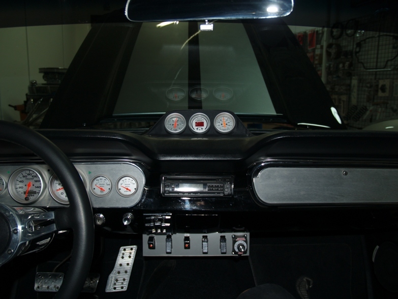 1964 1966 Mustang Dash Panel Speaker Grille Replacement Gauge Pod