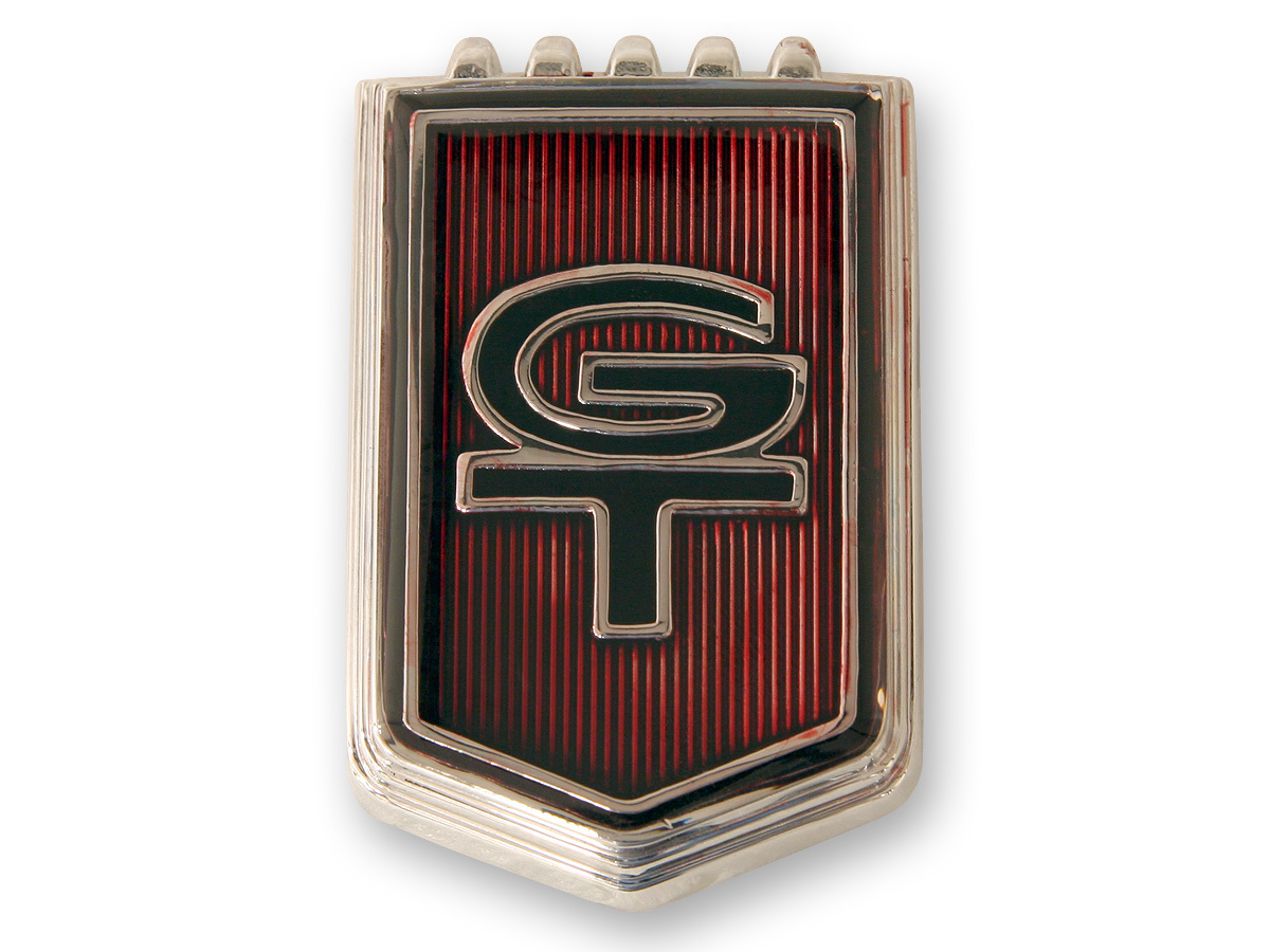 Scott Drake C5ZZ-65402828GT 1965 Mustang Emblem Kit GT (All bodystyles ...