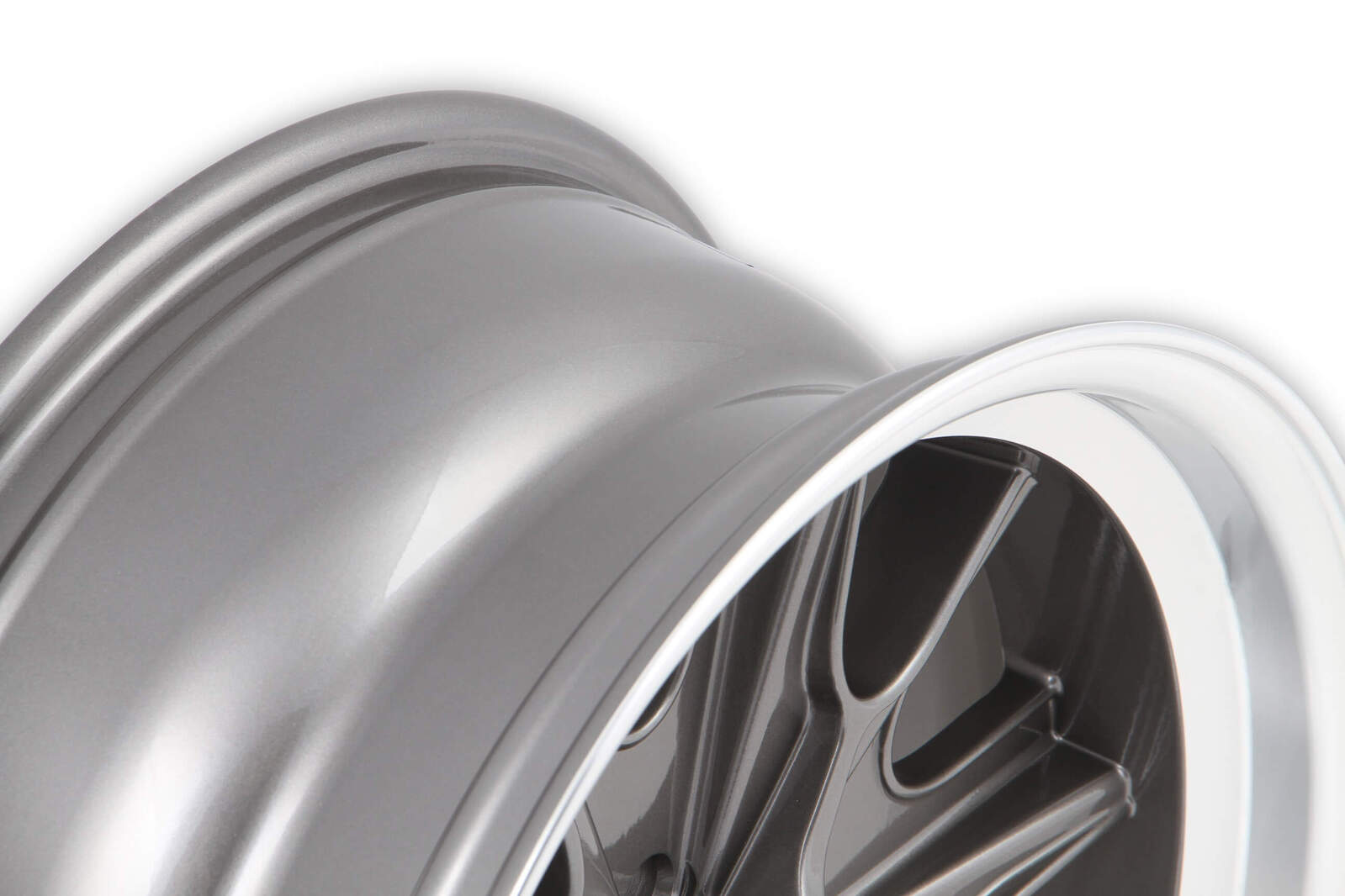 Legendary Wheels DRK-LW978CH 17 x 8 Cobra Eleanor Alloy Wheel Grey SET ...