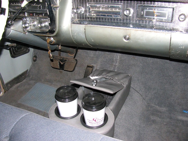 Classic Console Low Rider Floor Console (Dark Red)