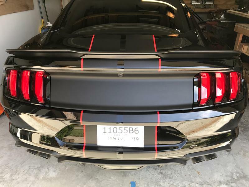 2015+ Mustang Roof Spoiler