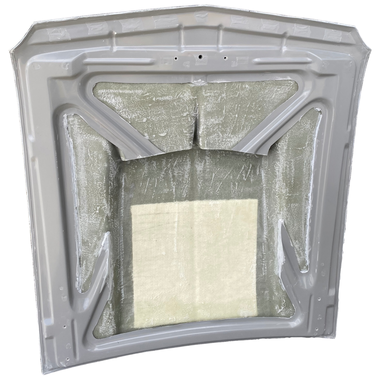 1964 1966 Mustang Fiberglass Hood (with 1967 Shelbystyle 3" Tall Scoop)