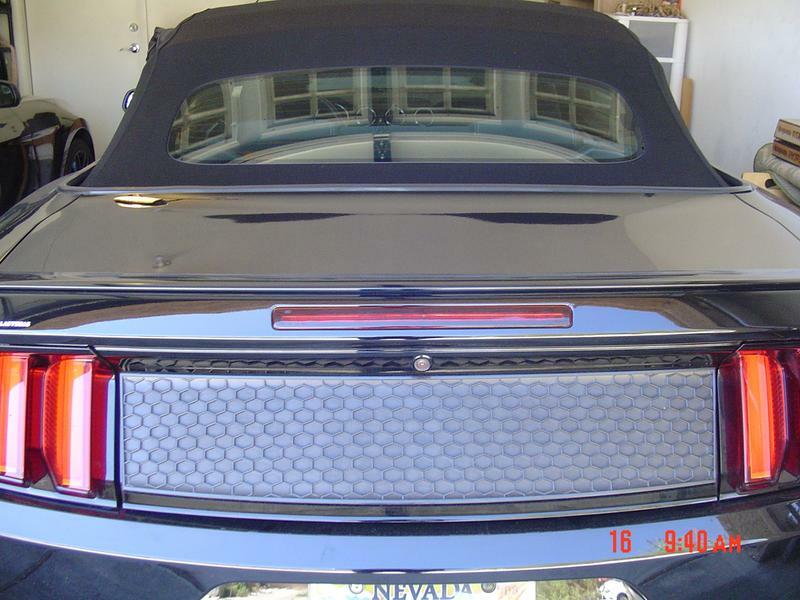 2015 2019 Mustang California Deck Lid Panel