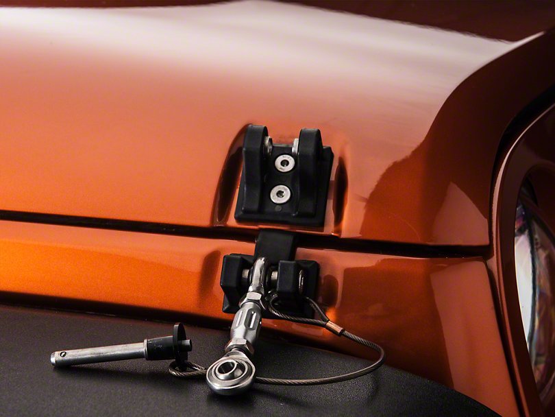 Drake Offroad JP190001K 2007 2018 Jeep JK Hood Hold Downs