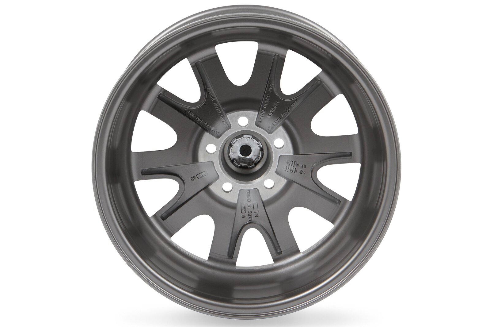 Legendary Wheels LW9070854B 17 x 8 Legendary HB45 Alloy Wheel, 5 on 4.