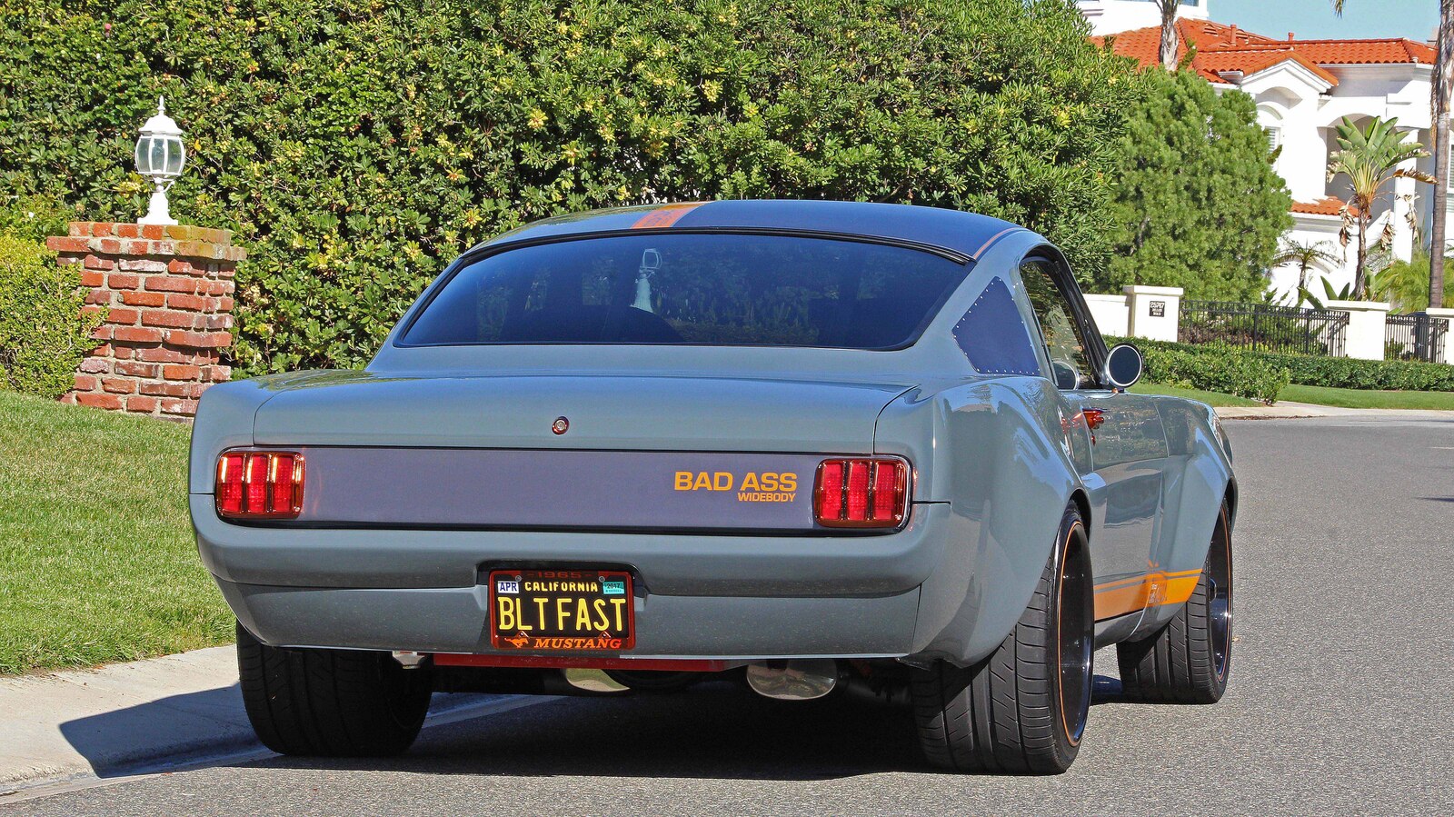1967 1968 Mustang Fiberglass Rear Bumper Snug Fit