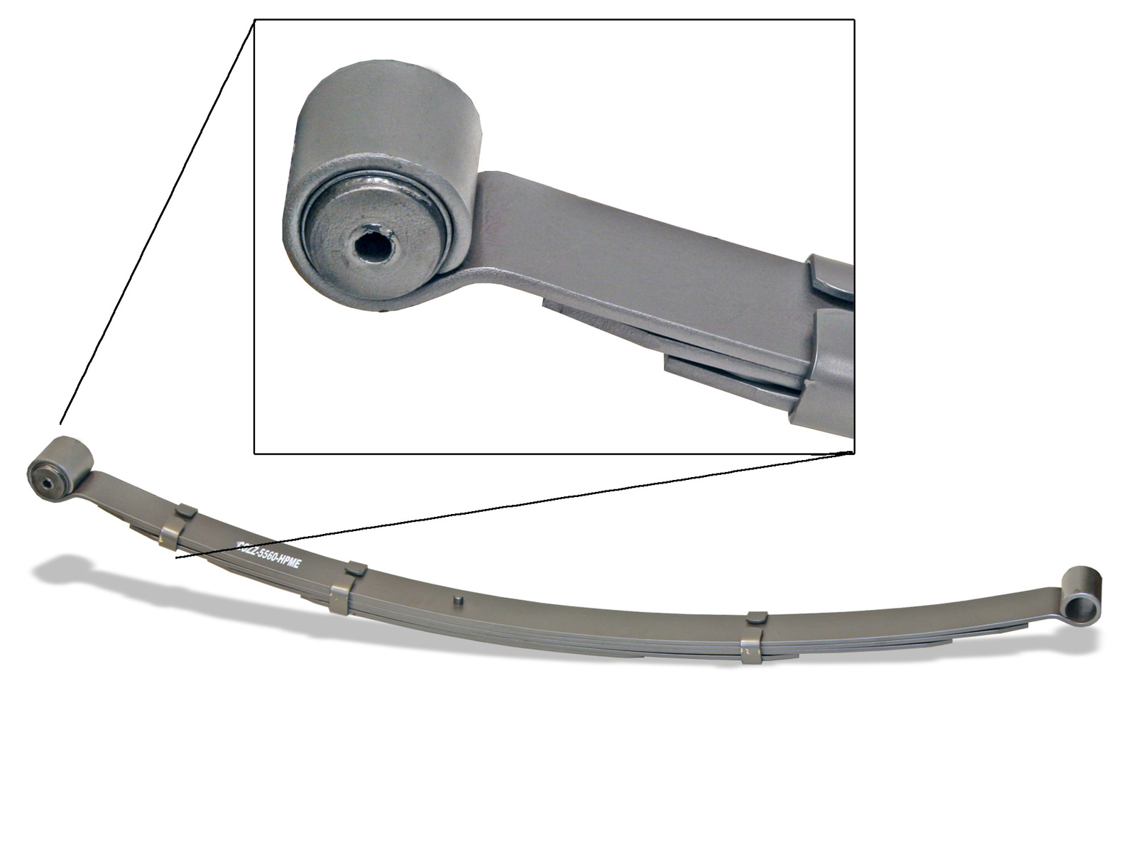 1968 1973 Mustang 5 Leaf Heavy Duty 1" Lowered Spring Kit