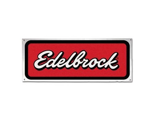 Edelbrock 0651 Edelbrock Banner Huge 96