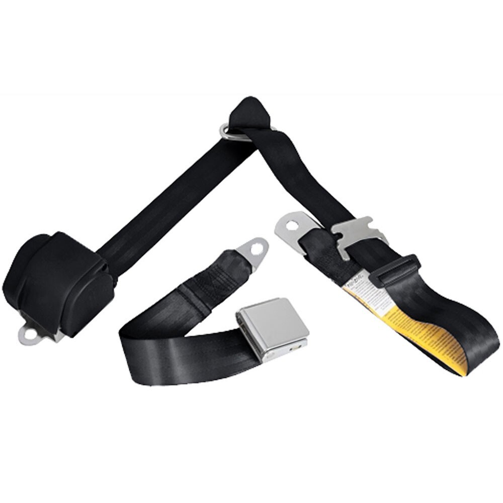 Universal 3 point deals retractable seat belts