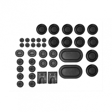 Daniel Carpenter 1968 Mustang/Cougar Rubber Plug Kit - 38 Piece Set, New