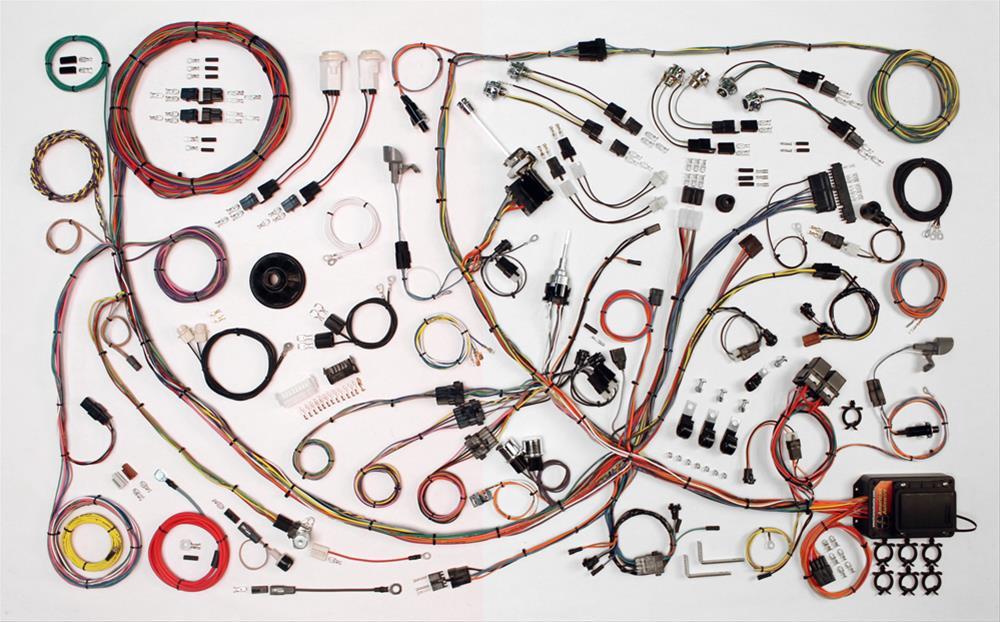 American Autowire Classic Update Series Wiring Harness Kit 1971 1972