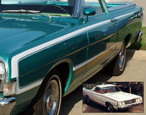 Graphics Express A600-XX 1968 Ford Ranchero Side 
