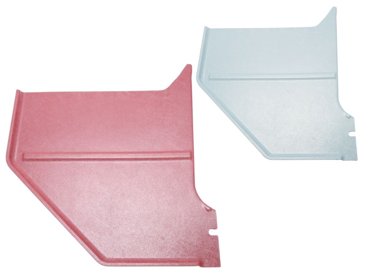 Scott Drake C6ZZ65023445XX 1966 Mustang Coupe & Fastback Kick Panels