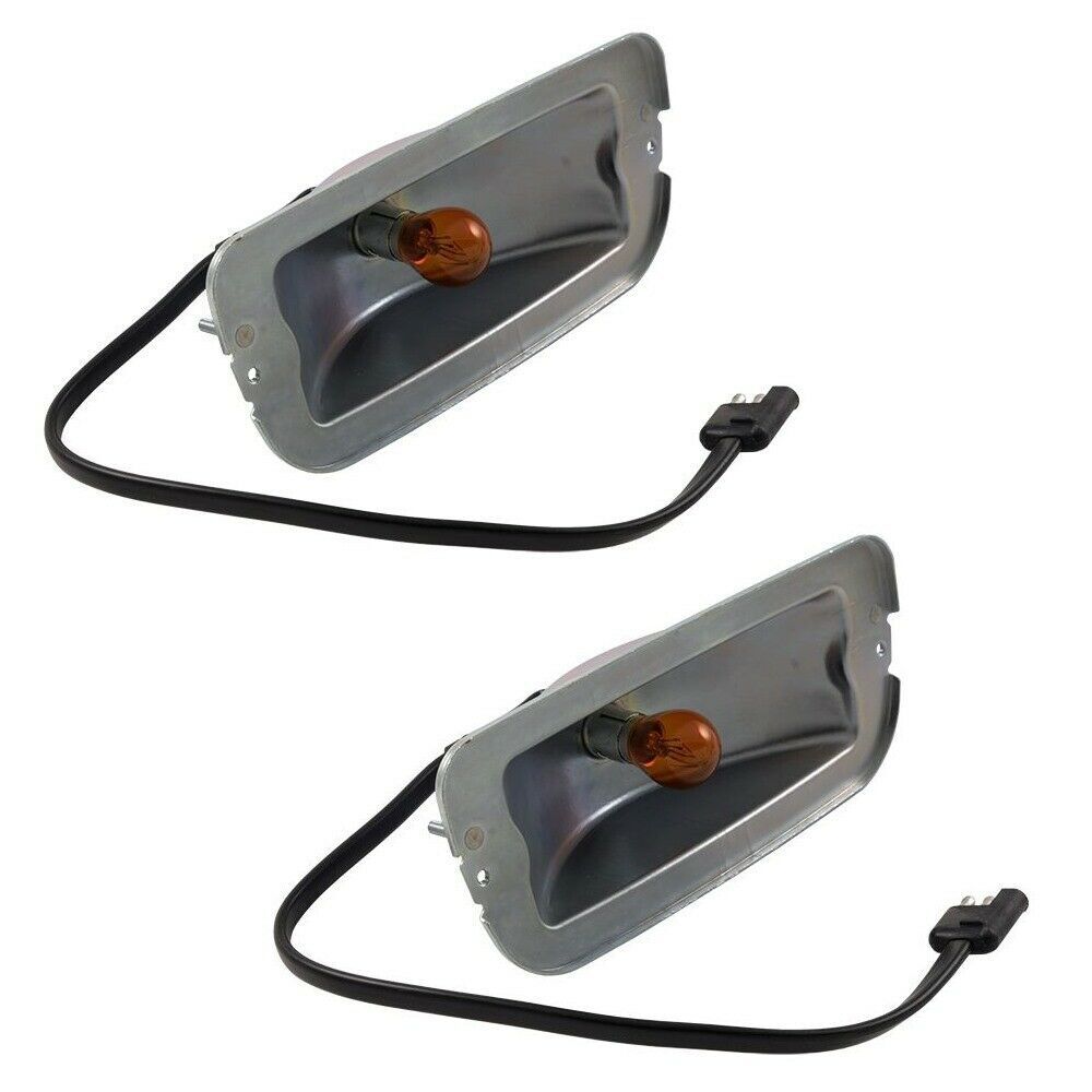 1970 Mustang Mach 1 Sports Lamp Housings Pair