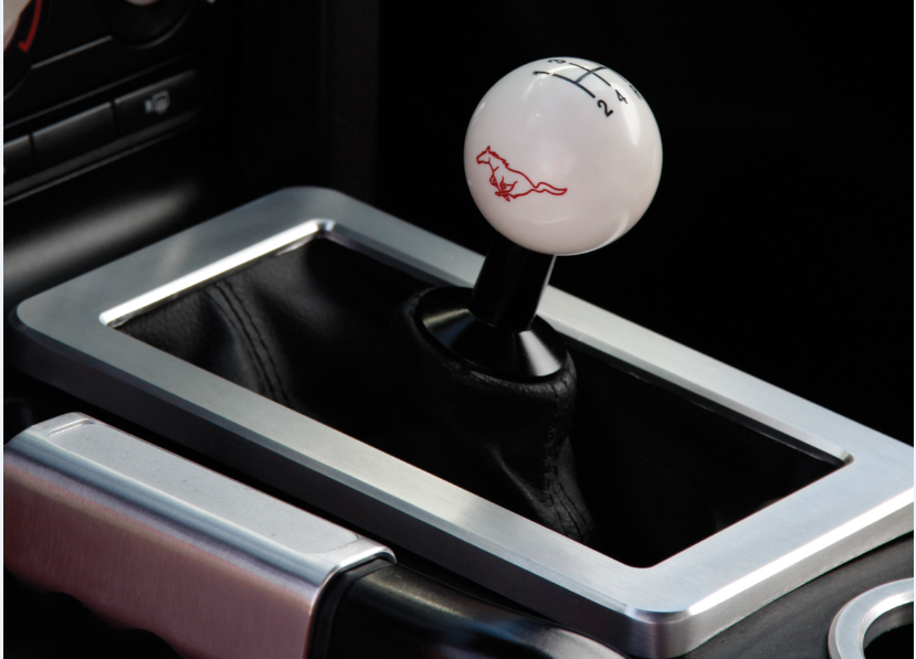 Drake Muscle Cars DRK5R3Z7262BL 056 Billet 5spd shift boot trim