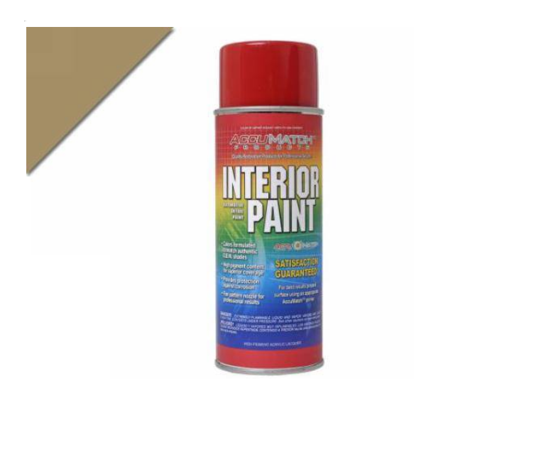 1967 Dark Gold Metallic Interior Paint