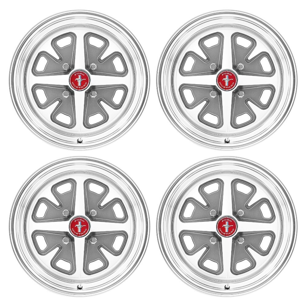 Legendary Wheels DRK LW456XX 15 X 6 Magnum Alloy Wheel SET 4 With 