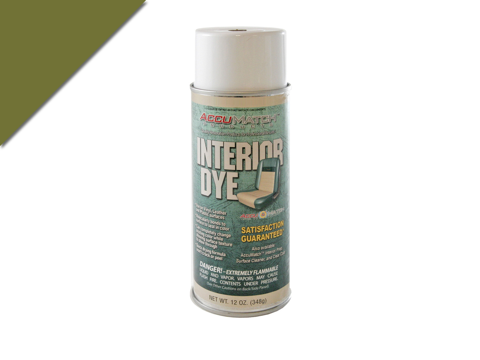 Vinyl Dye (Medium Ivy Green, Metallic)