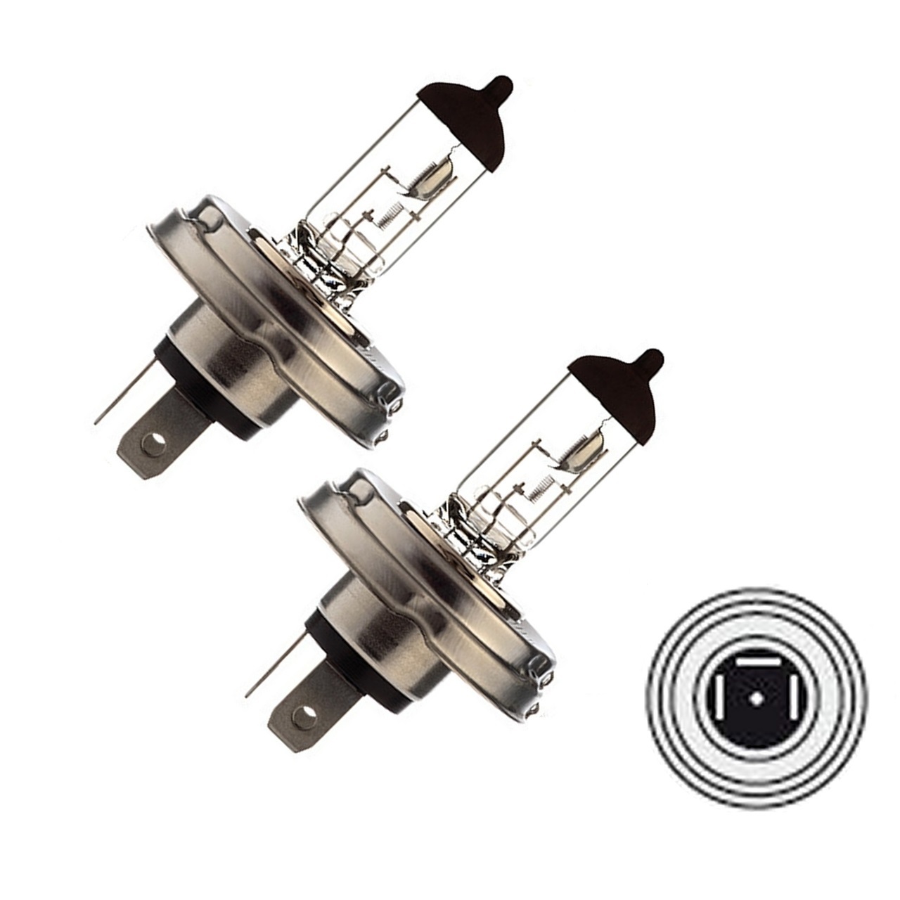 H4 Halogen Bulb 12v 100/55w