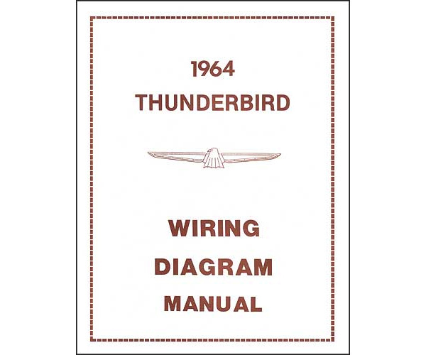 Jim Osborn Reproductions MP-38 1964 Ford Thunderbird Wiring Diagram