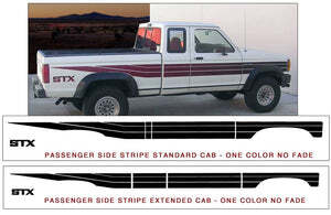 Graphics Express TR349-XX 1989 Ford Ranger STX w/ Extended Cab Short ...