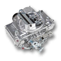 Holley Carburetor Model 4160 600 cfm Square Bore Electric Choke 4-Barrel Vacuum Single Inlet Aluminium