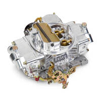 Holley Carburetor Model 4160 600 cfm Square Bore Electric Choke 4-Barrel Vacuum Dual Inlet Aluminium