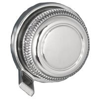 Chrome Front & Rear Plastic Knob Set (Pair)