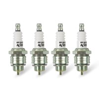 Accel Ignitions Shorty Header Spark Plug Resistor Heat Range 7 Set of 4
