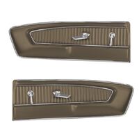 1964.5-66 Mustang Coupe/Convertible/Fastback Vinyl Door Panels - Palomino