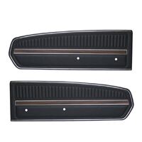 1968 Mustang Deluxe Door Panel - Black