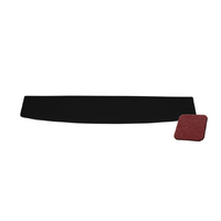 1964-68 Mustang Upholstered Package Trays (No Holes) Metallic Red