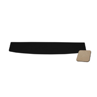 1964-68 Mustang Upholstered Package Trays (No Holes) Light Parchment