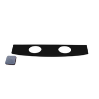 1964-67 Mustang Upholstered Package Trays (w/ 6x9 Holes) Light Blue